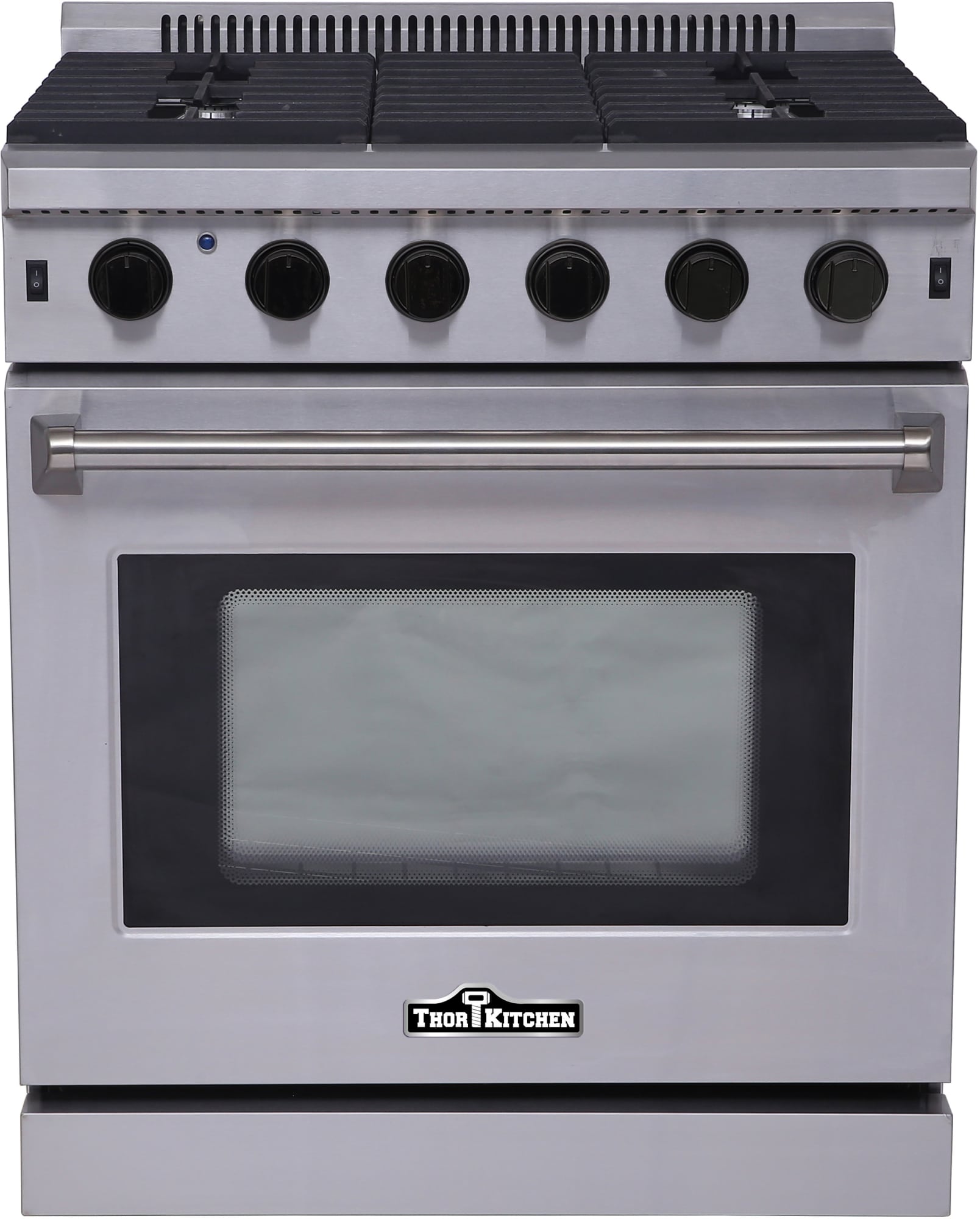 Thor Kitchen LRG3001U 30 Inch Stainless Steel Gas Convection Freestanding Range