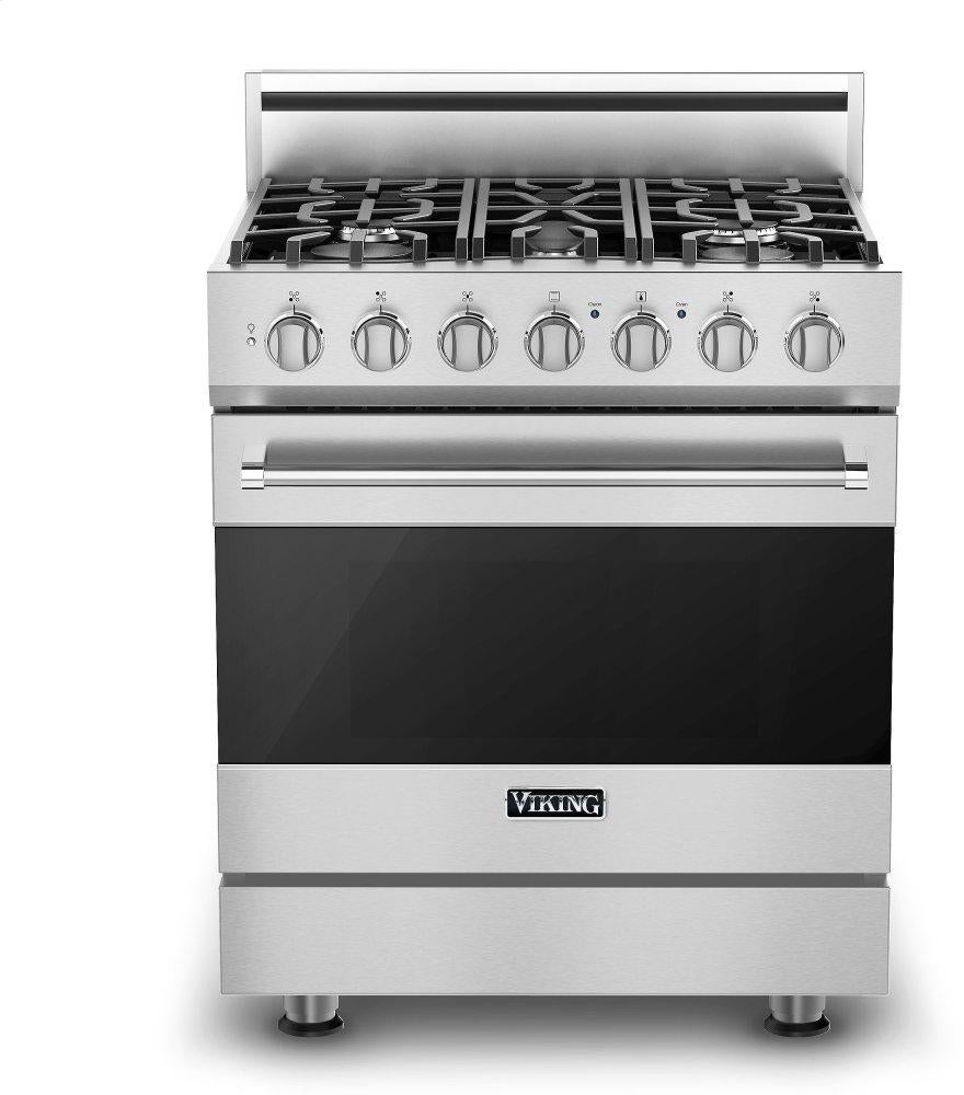 Viking RVGR33025BSS 3 Series 30 Inch Stainless Steel Gas Convection Freestanding Range