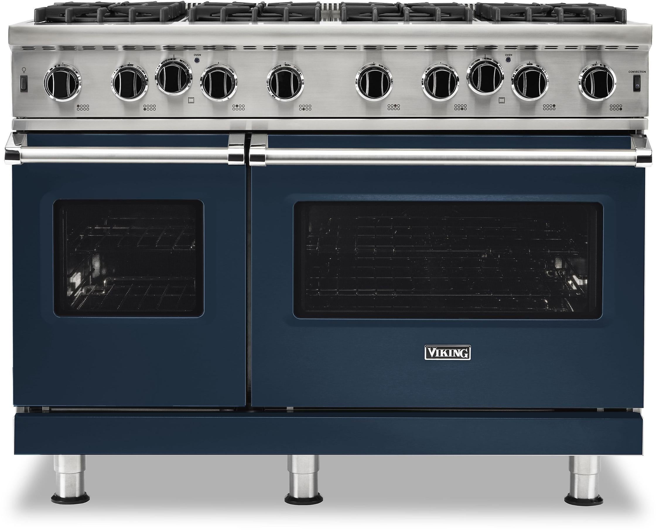 Viking VGIC54828BSB 48 Inch Varies Gas Freestanding Range