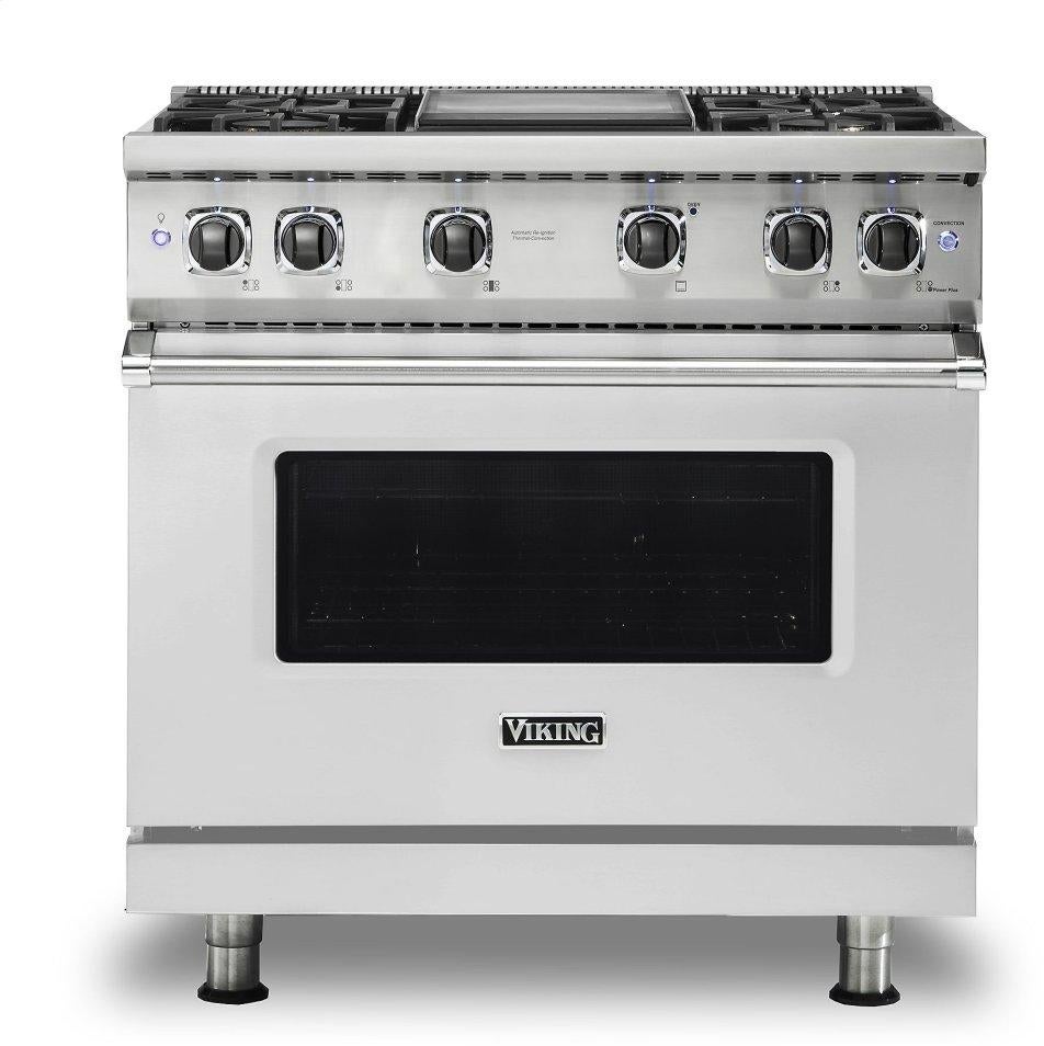 Viking VGR5364GSS Professional 5 Series 36 Inch Stainless Steel Gas Convection Freestanding Range