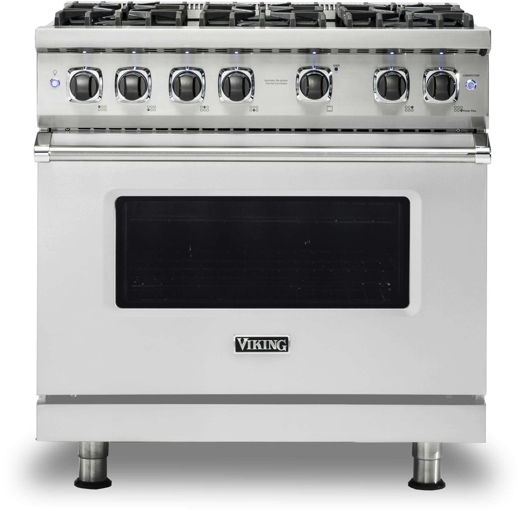 Viking VGR5366BSS Professional 5 Series 36 Inch Stainless Steel Gas Convection Freestanding Range