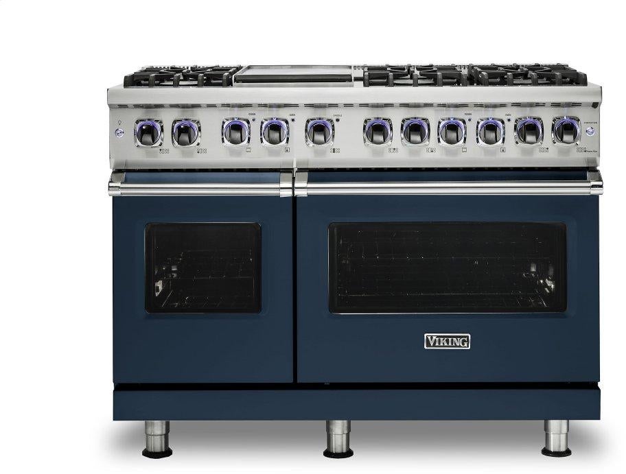 Viking VGR74826GSB 7 Series 48 Inch Gas Freestanding Range