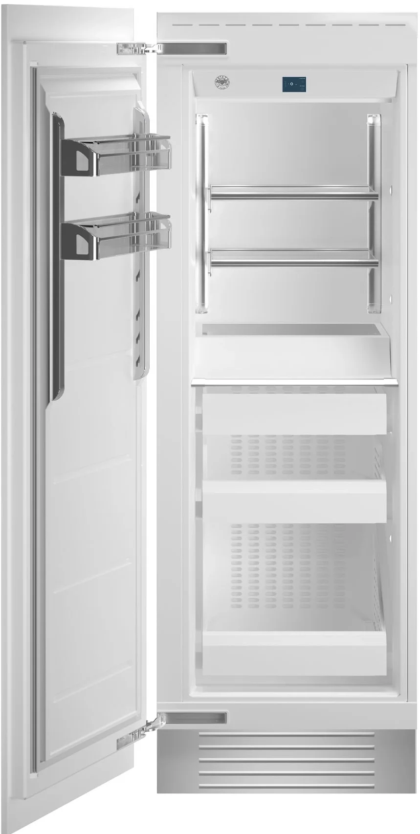 Bertazzoni REF30FCIPRL23  30 Inch Built-In Column Counter Depth Freezer
