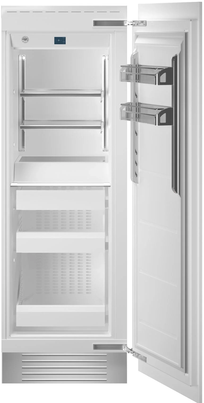 Bertazzoni REF30FCIPRR23  30 Inch Built-In Column Counter Depth Freezer