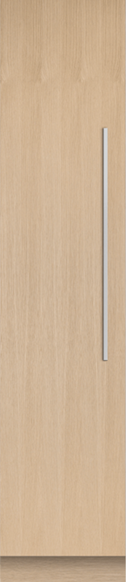 Fisher Paykel Integrated 18" 7.8 cu. Ft. Custom Panel Built-In Column Freezer with White Steel Interior - Left Hinge, Energy Star