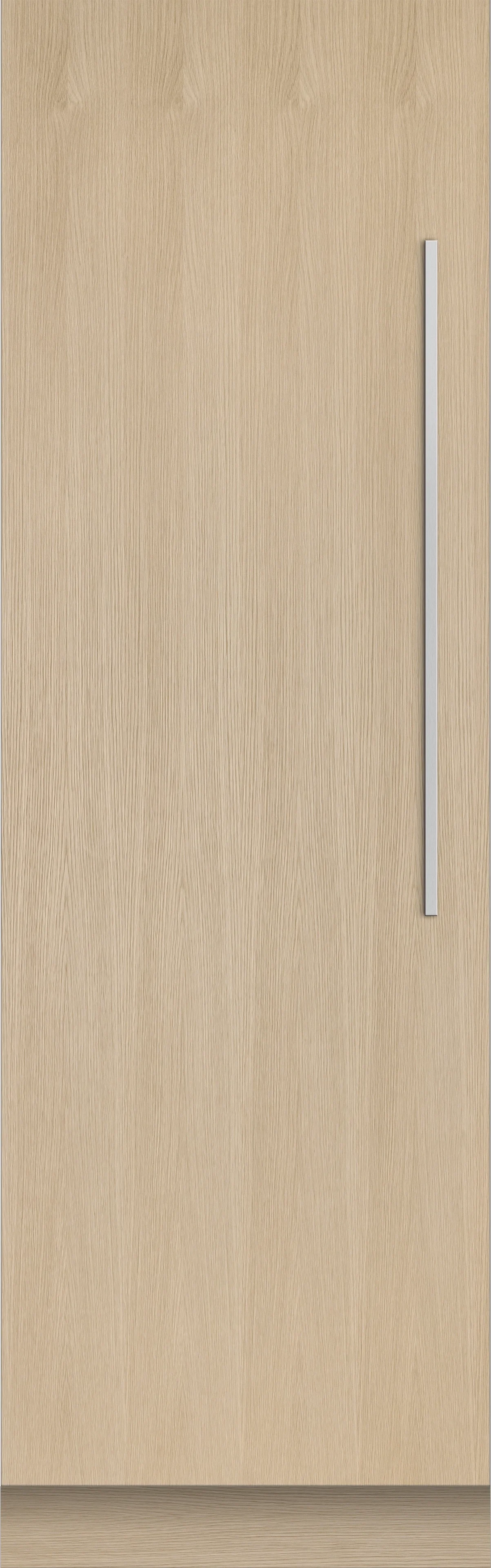 Fisher Paykel Integrated 24" 11.9 Cu. Ft. Custom Panel Built-In Column Freezer with Stainless Steel Interior - Left Hinge, Energy Star