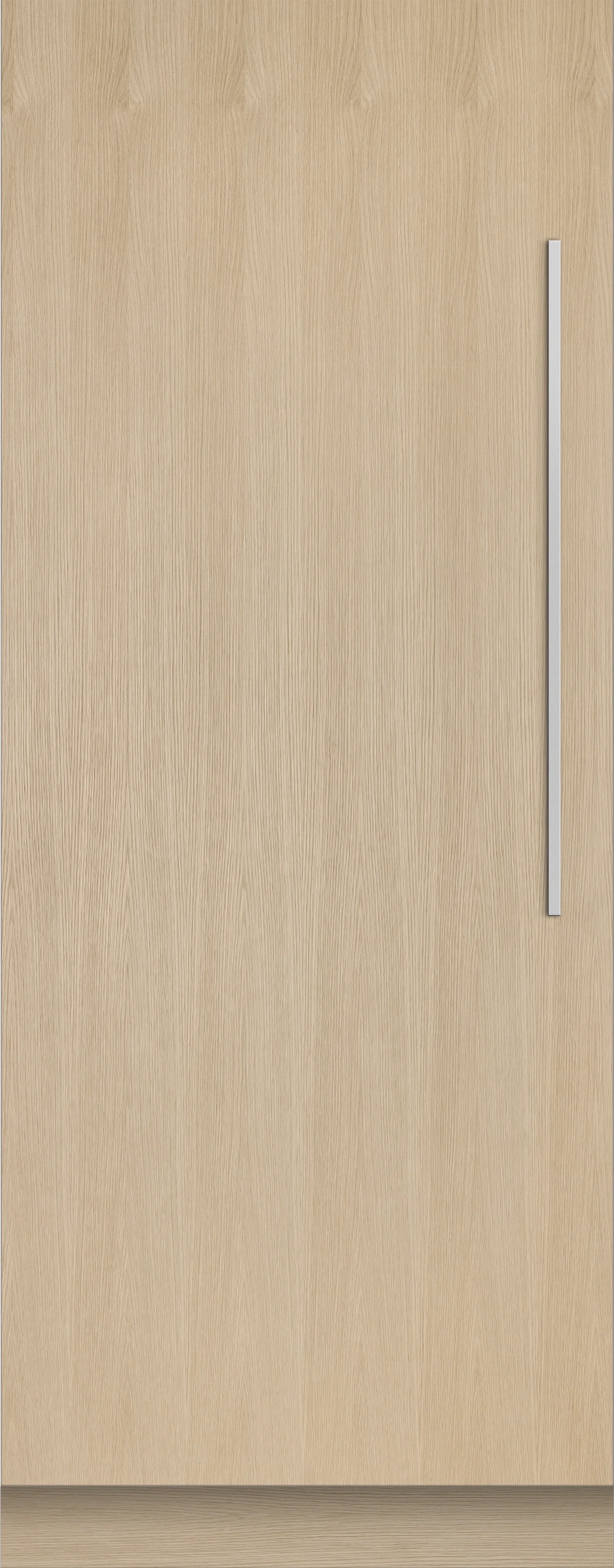 Fisher Paykel Integrated 30" 15.6 Cu. Ft. Custom Panel Built-In Column Freezer with White Steel Interior - Left Hinge, Energy Star
