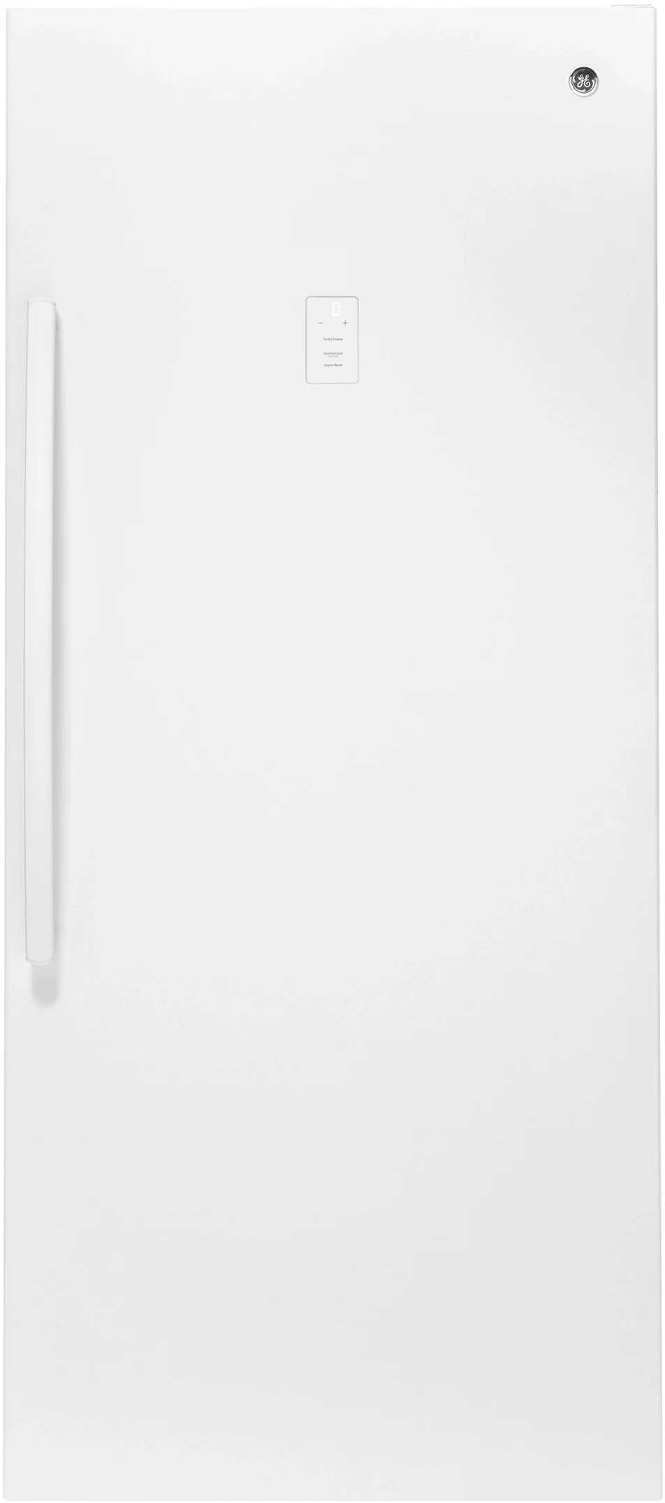 GE 21.3 cu.ft. White Upright Freezer