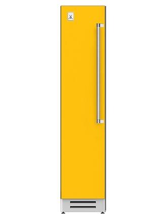 Hestan KFCL18YW 18 Inch Built-In Column Counter Depth Freezer, in Sol Yellow