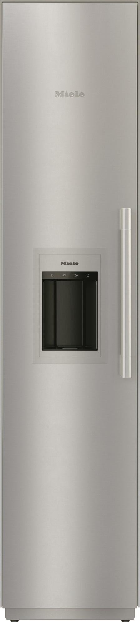 Miele F2472SF MasterCool Series 18 Inch Built-In Column Counter Depth Freezer, in Stainless Steel