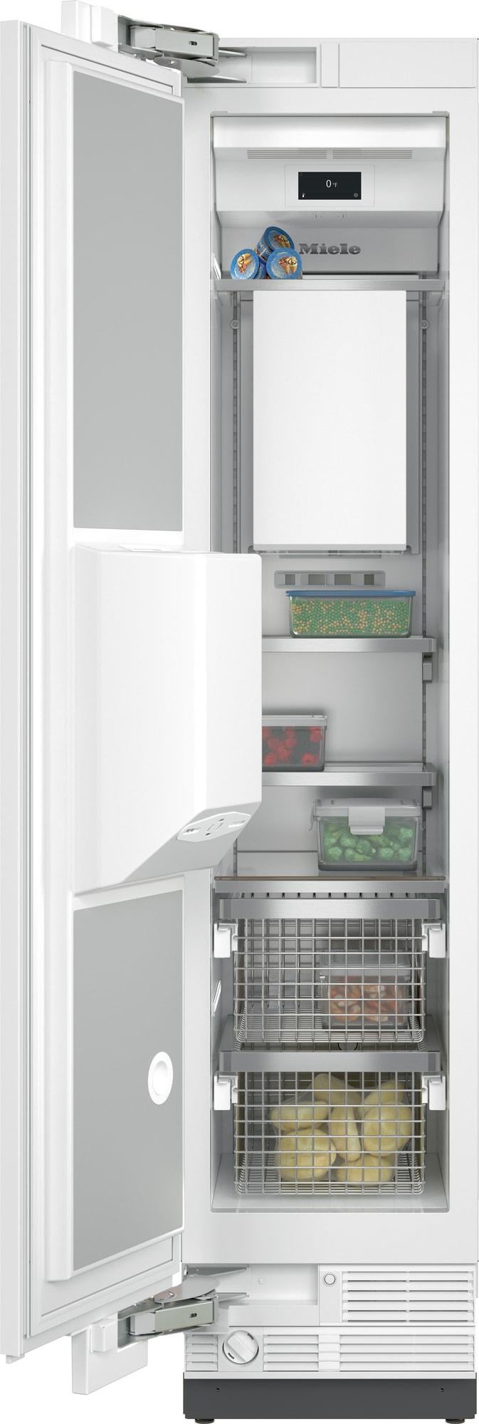 Miele F2472VI 18 Inch Built-In Column Counter Depth Freezer
