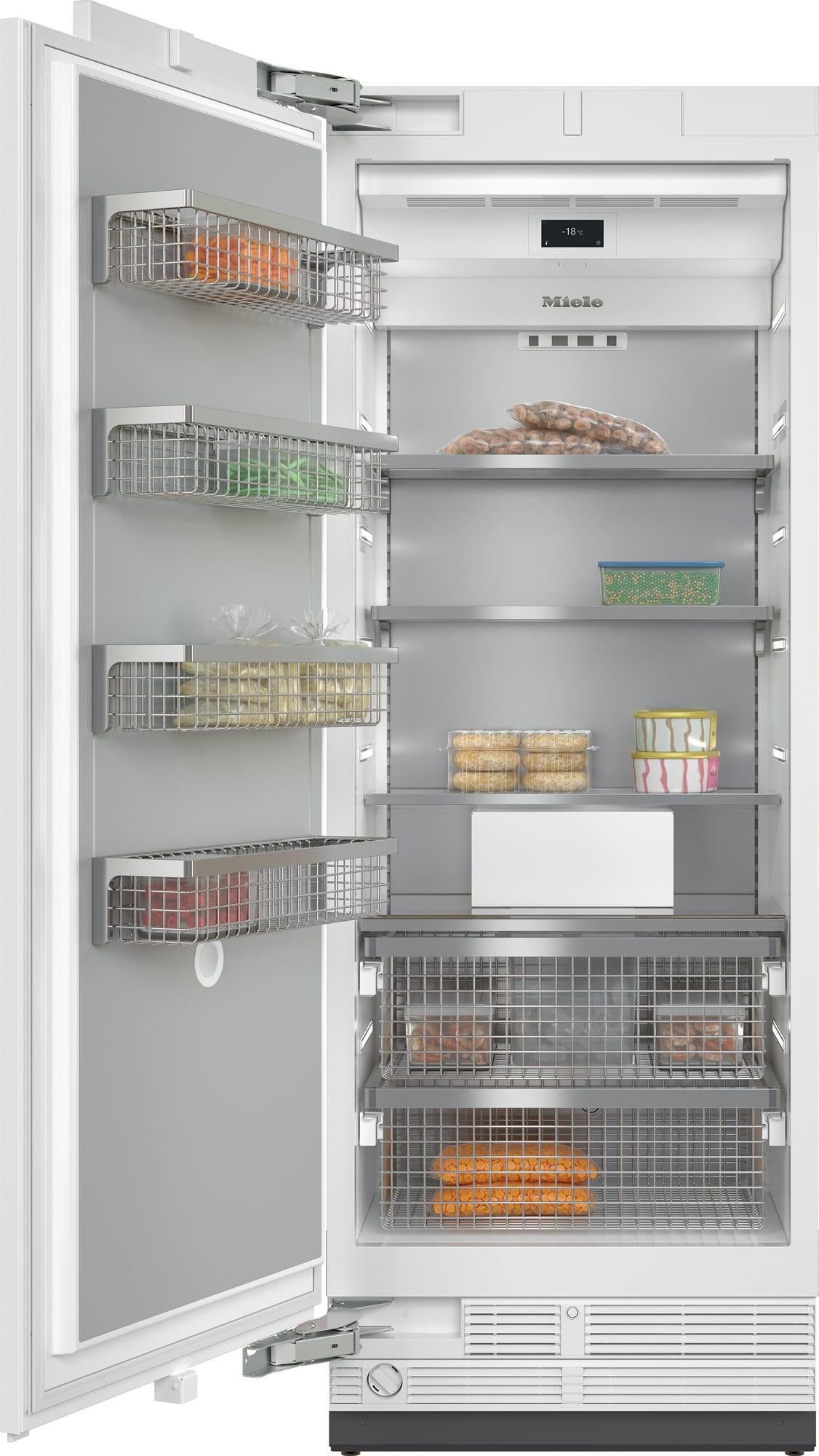 Miele F2812VI MasterCool Series 30 Inch Built-In Column Counter Depth Freezer, in Panel Ready