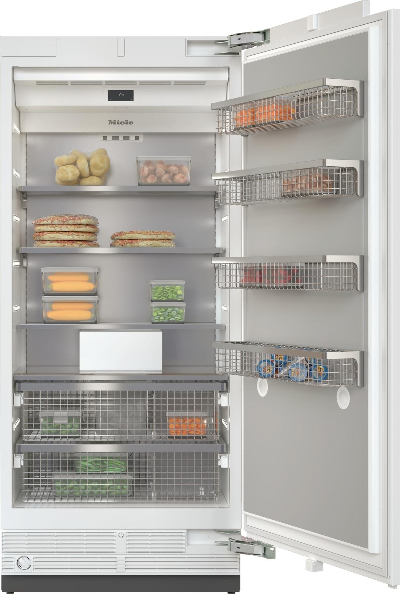 Miele F2902VI MasterCool Series 36 Inch Built-In Column Counter Depth Freezer, in Panel Ready