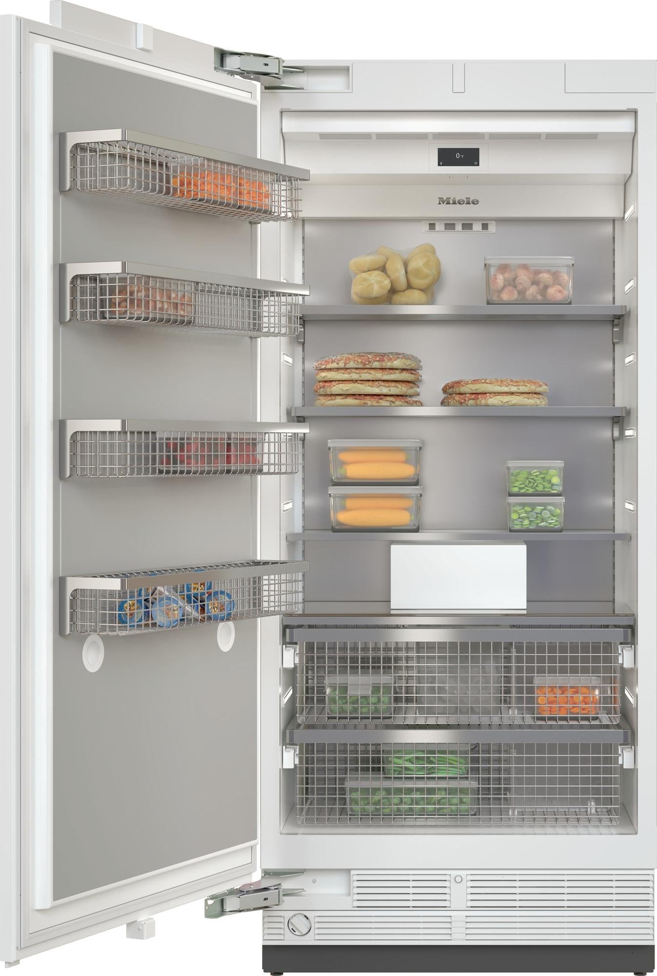 Miele F2912VI MasterCool Series 36 Inch Built-In Column Counter Depth Freezer, in Panel Ready