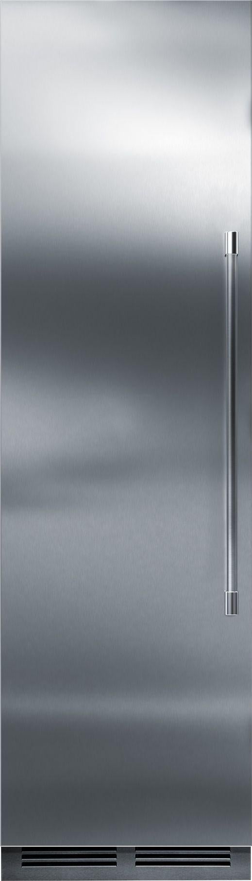 Perlick CR24F12L 24 Inch Panel Ready Built-In Upright Counter Depth Freezer