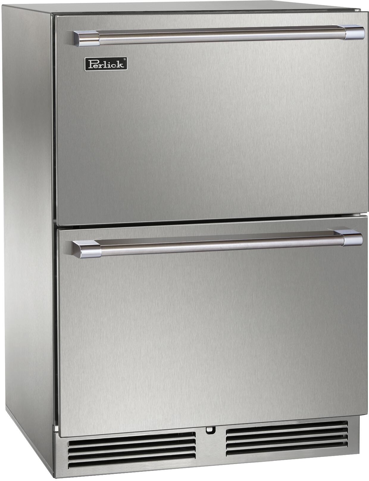 Perlick HP24FM45  Signature Series 24 Inch Built-In Drawer Counter Depth Freezer
