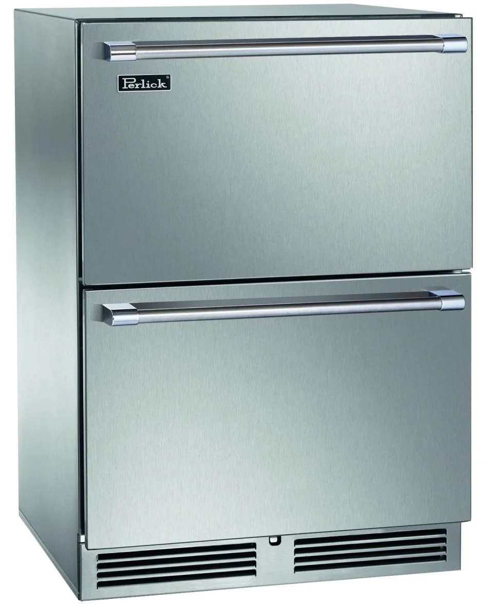 Perlick HP24FS45DL Signature Series 24 Inch Built-In Drawer Counter Depth Freezer