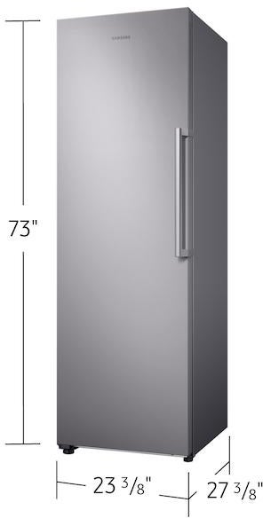 Samsung RZ11M7074SA 24 Inch Stainless Look Freestanding Upright