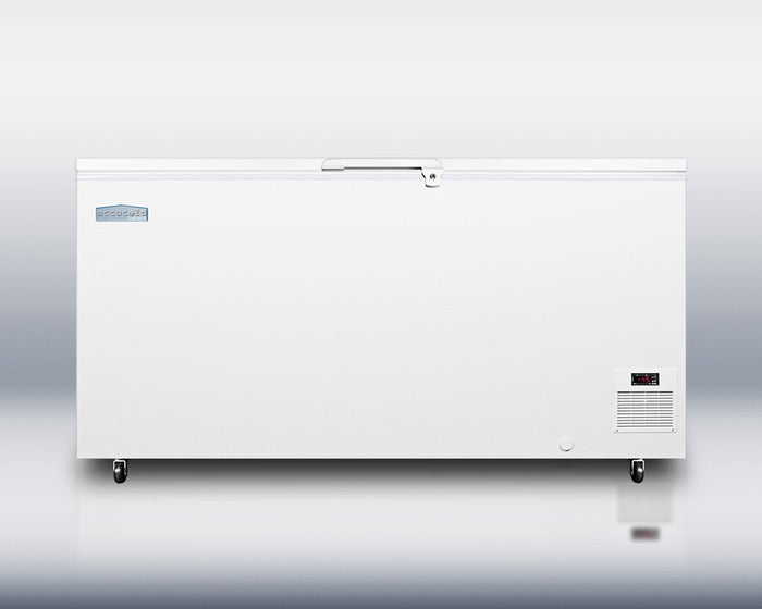 Summit AccuCold 68" 15.5 cu. ft. White Chest Freezer