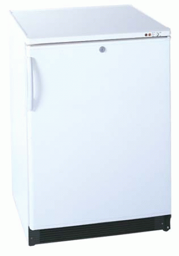 Summit 24" 4.0 cu. ft. White Undercounter Upright Freezer
