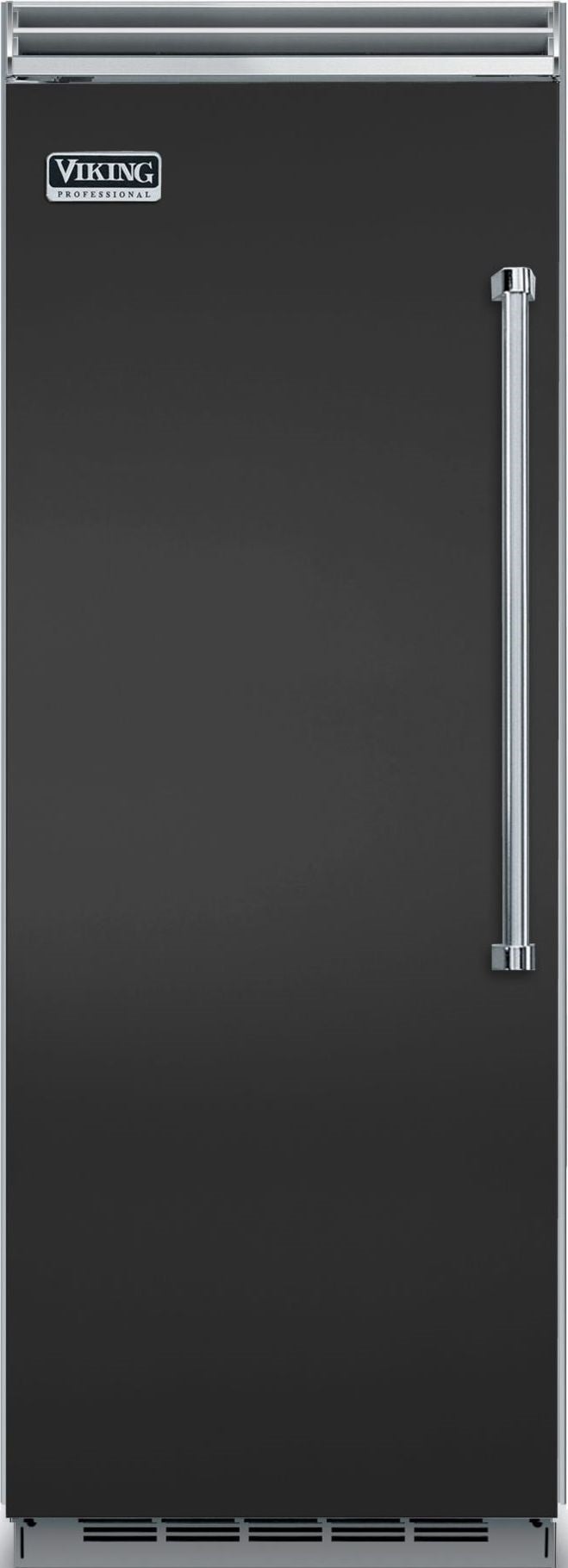 Viking VCFB5303LCS 5 Series 30 Inch Cast Black Built-In Upright Counter Depth Freezer
