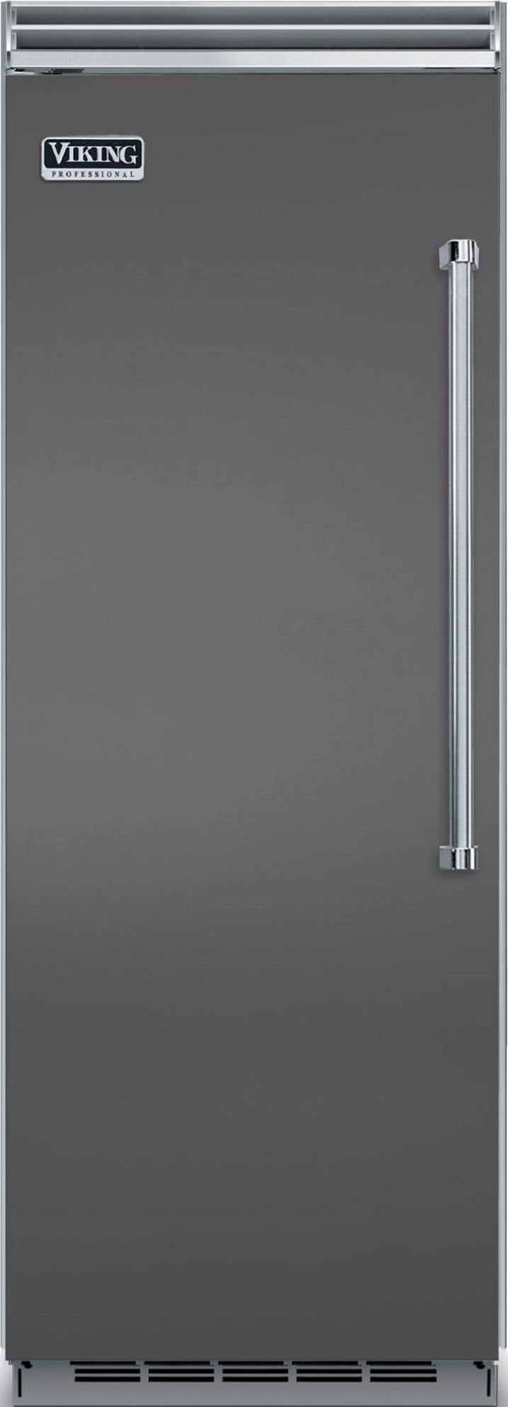 Viking VCFB5303LDG 5 Series 30 Inch Damascus Grey Built-In Upright Counter Depth Freezer