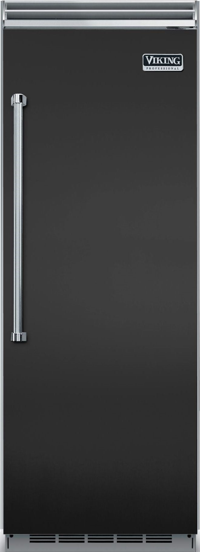 Viking VCFB5303RCS 5 Series 30 Inch Cast Black Built-In Upright Counter Depth Freezer