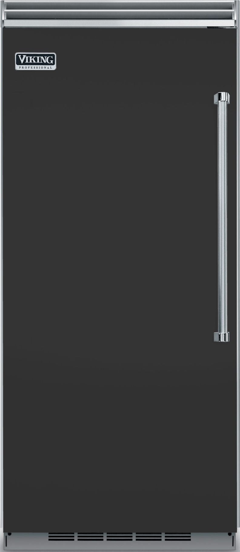 Viking VCFB5363LCS 5 Series 36 Inch Cast Black Built-In Upright Counter Depth Freezer
