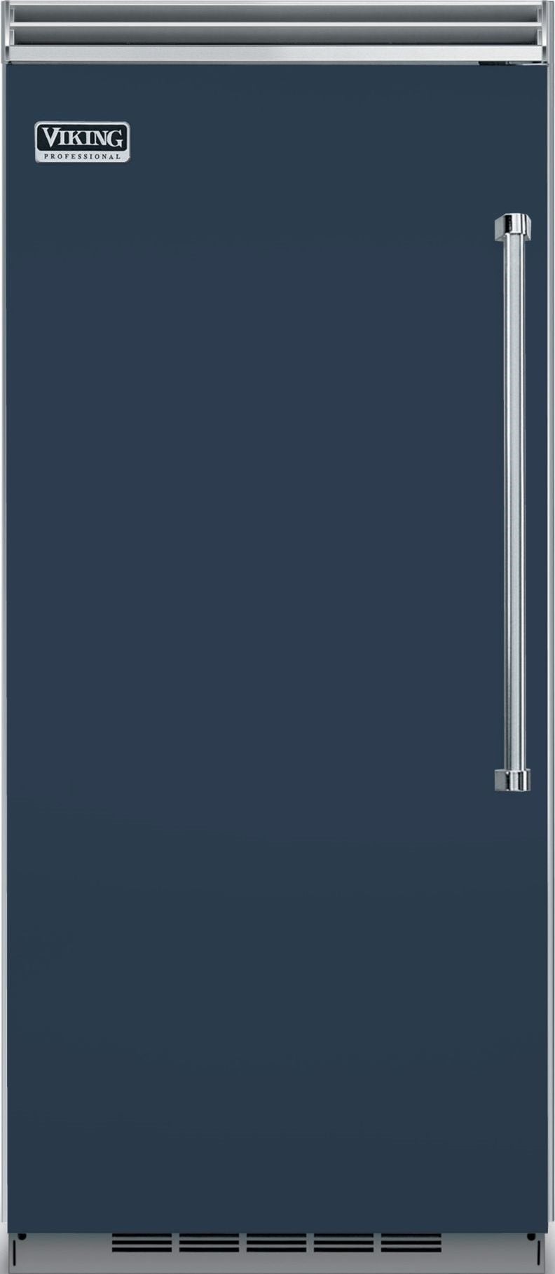 Viking VCFB5363LSB 5 Series 36 Inch Slate Blue Built-In Upright Counter Depth Freezer