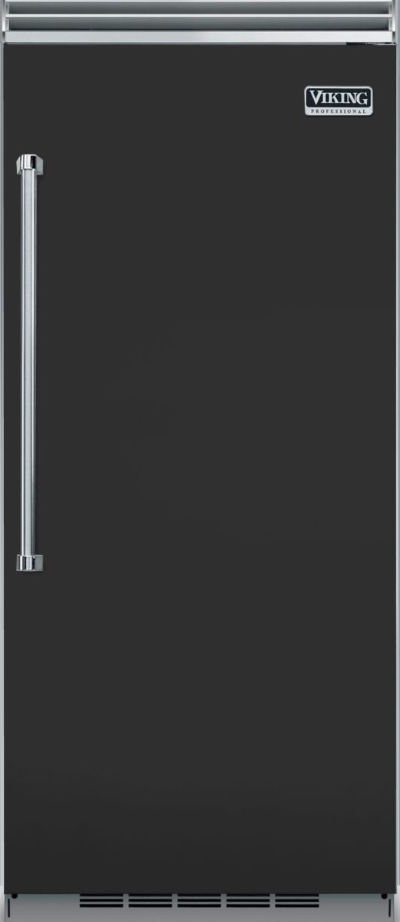 Viking VCFB5363RCS 5 Series 36 Inch Cast Black Built-In Upright Counter Depth Freezer