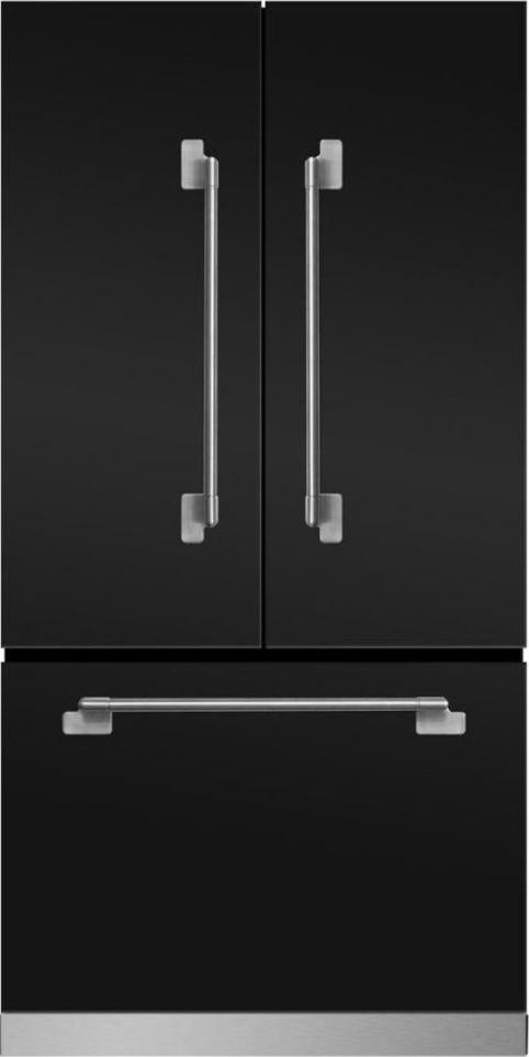 AGA Elise 36" 22.6 cu. ft. Matte Black Counter Depth French Door Refrigerator