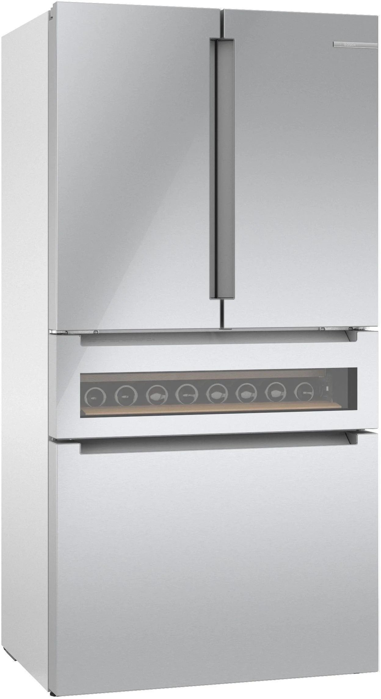 Bosch B36CL81ENG 800 Series 36 Inch Stainless Steel Counter Depth French Door Refrigerator