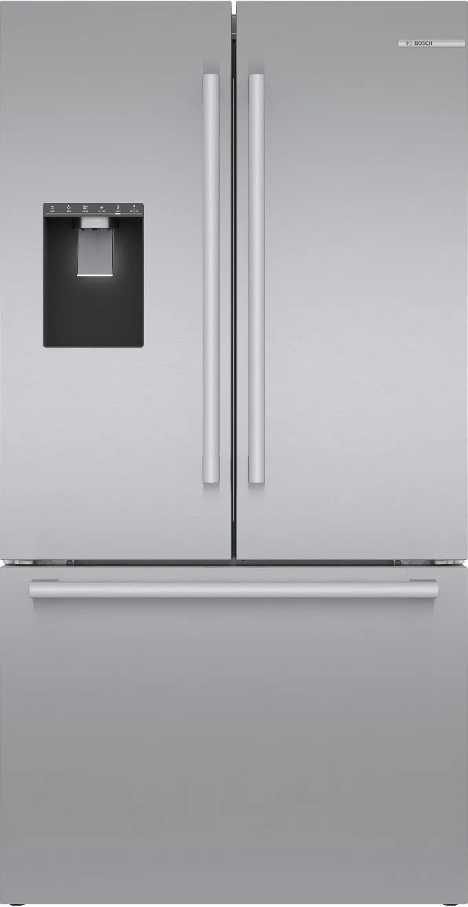 Bosch 36 Inch French Door Refrigerator: Stainless Steel