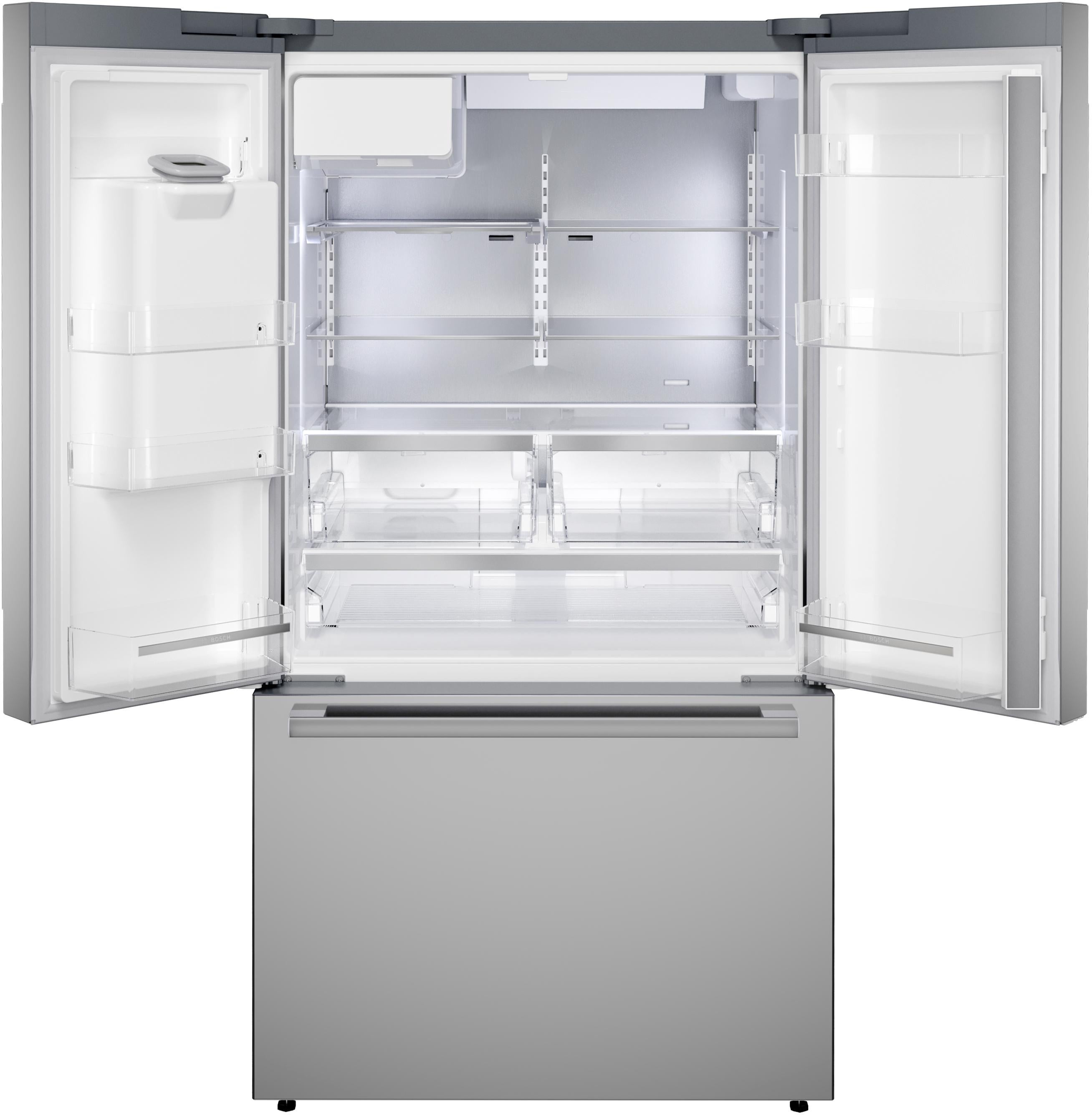 Bosch B36FD52SNS 36 Inch French Door Refrigerator: Stainless