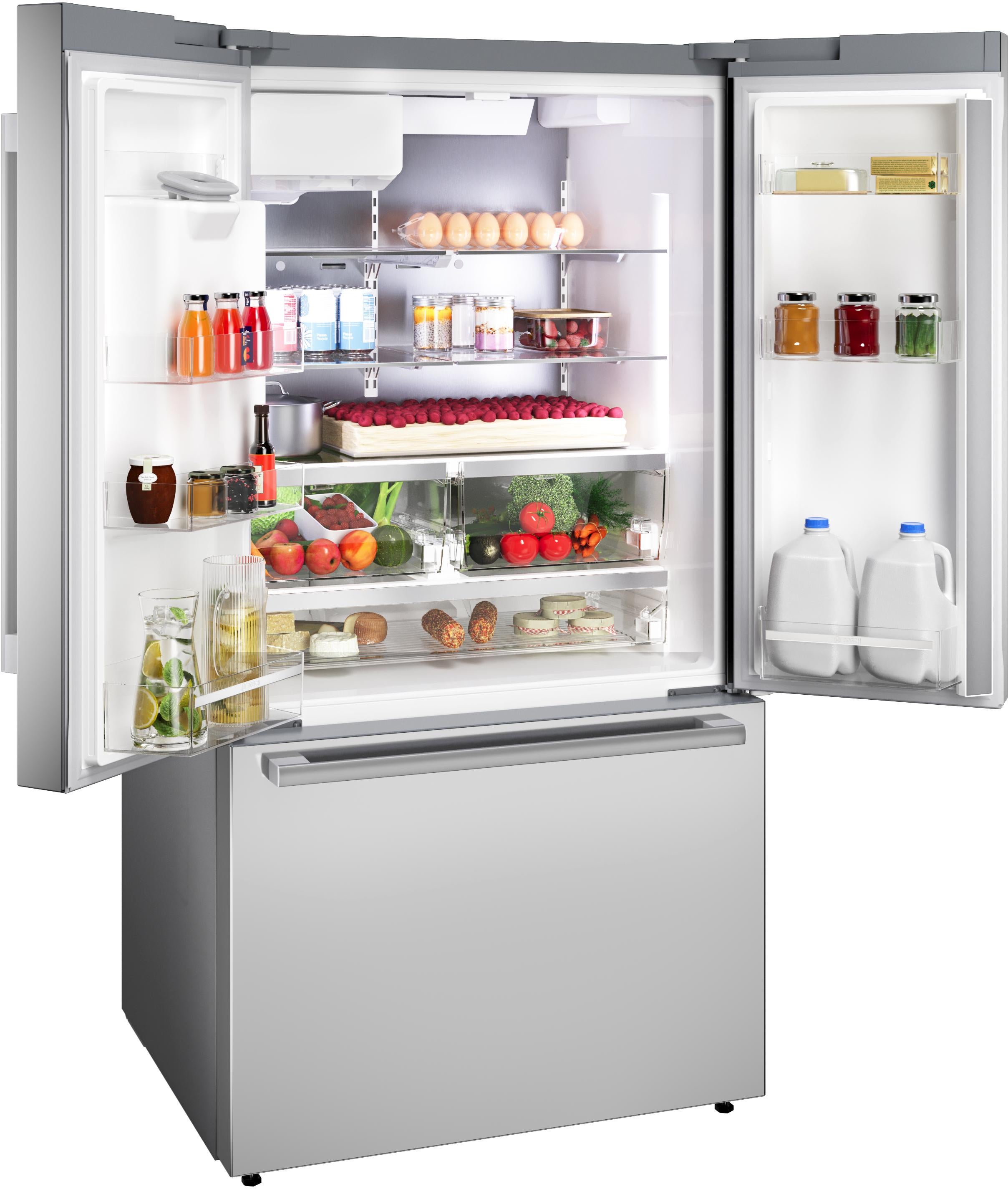 Bosch B36FD52SNS 36 Inch French Door Refrigerator: Stainless