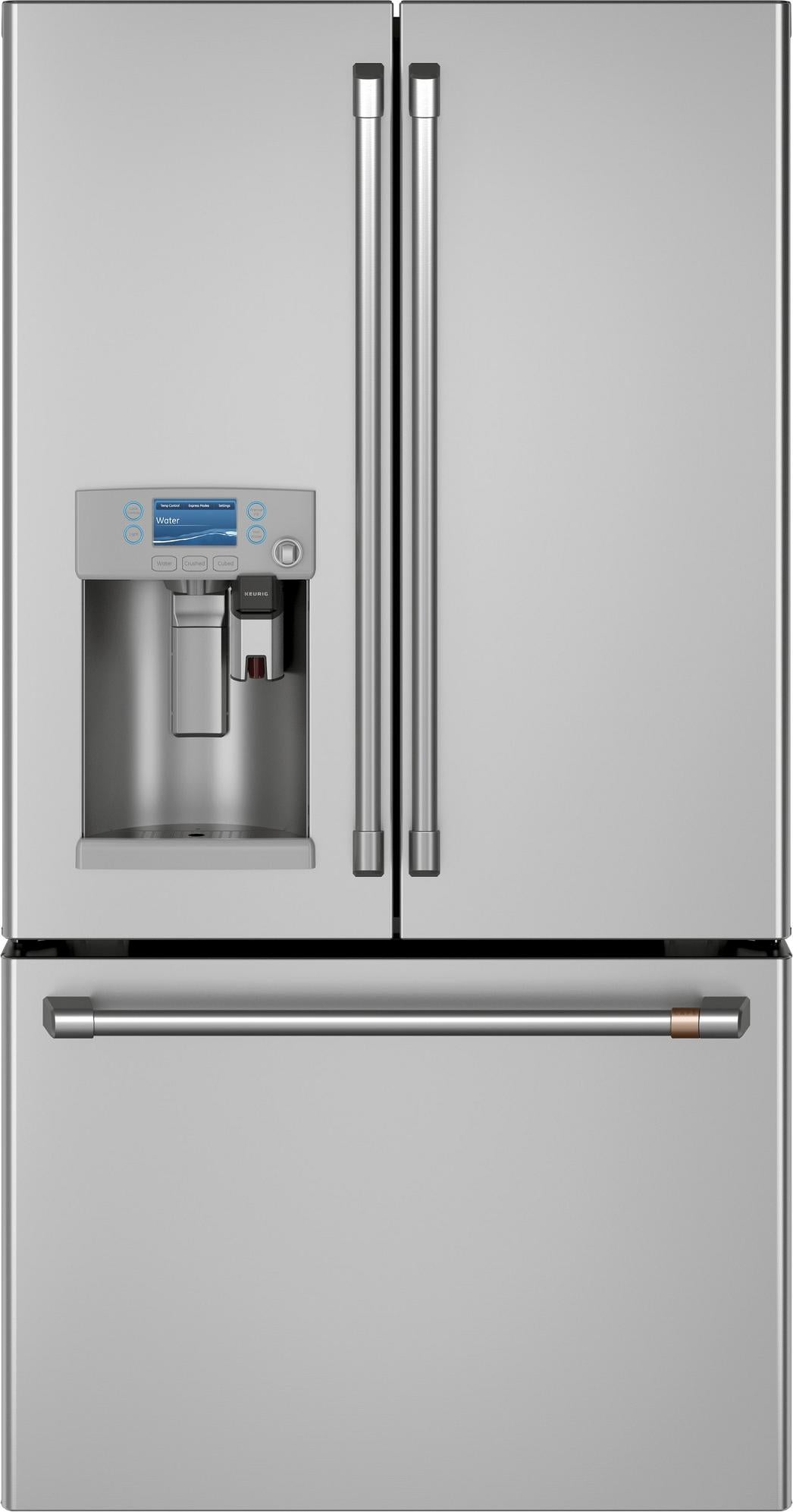 36 Inch Smart Freestanding French Door Refrigerator with 27.8 cu. ft. Total Capacity