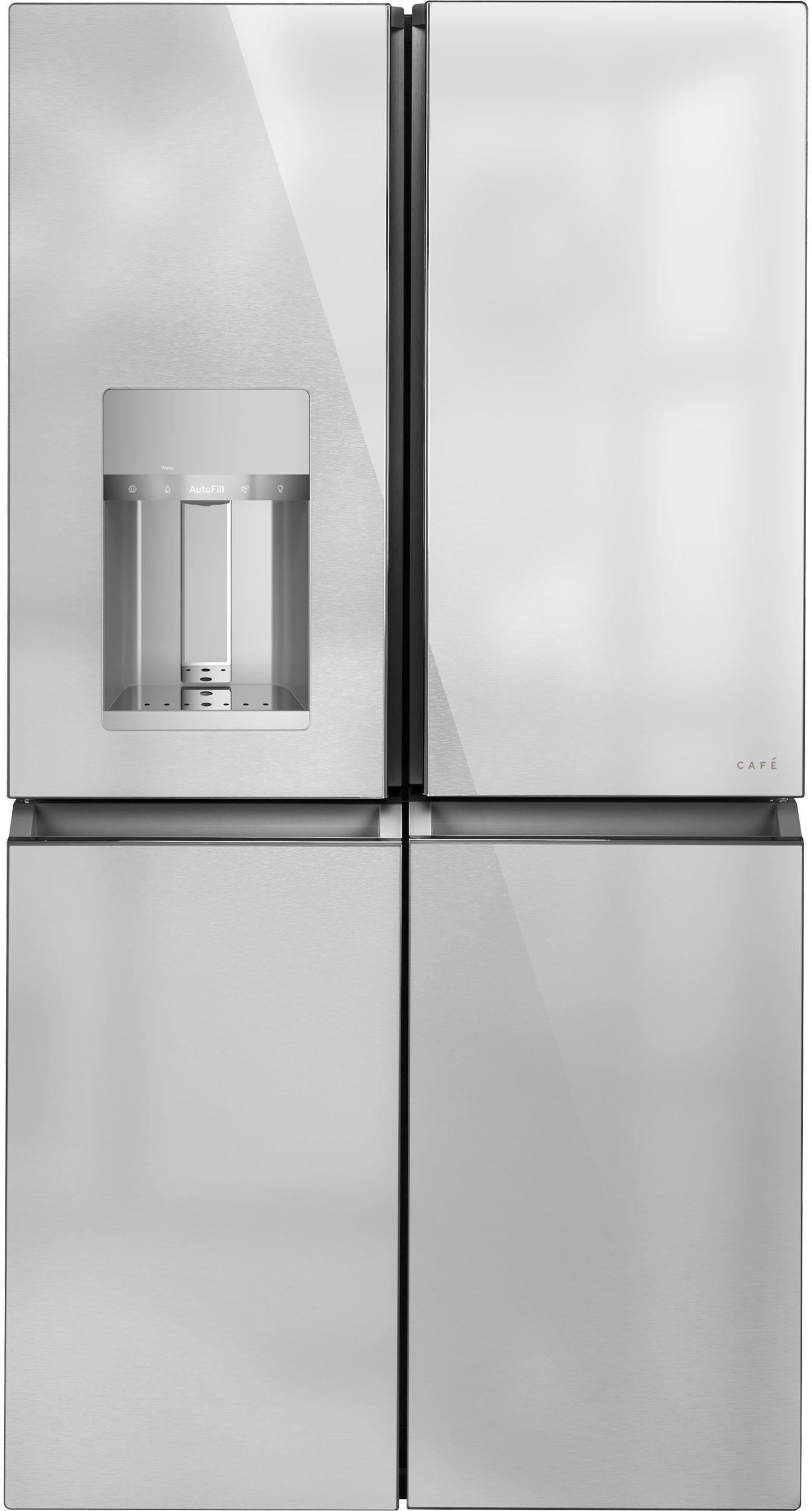 Cafe 36" 27.4 cu.ft. Stainless Steel Four Door French Door Refrigerator - Energy Star