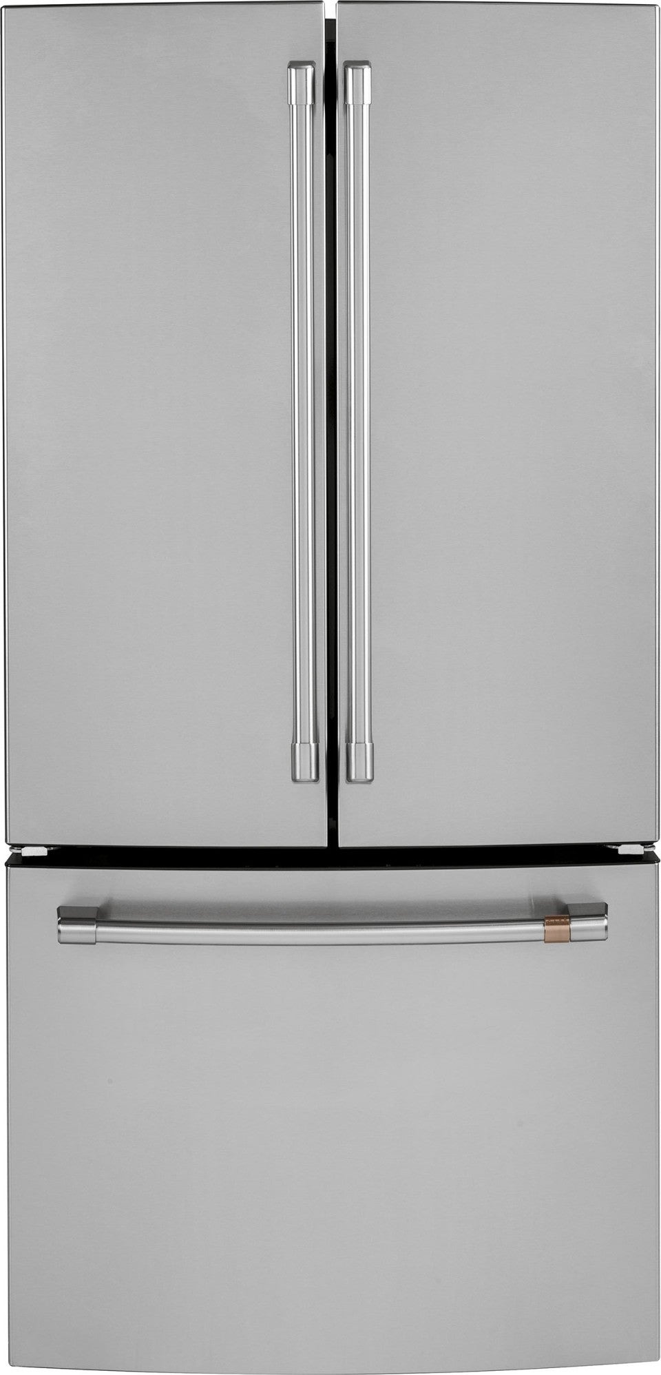 Cafe 33" 18.6 cu.ft. Stainless Steel Counter Depth French Door Refrigeriator - Energy Star