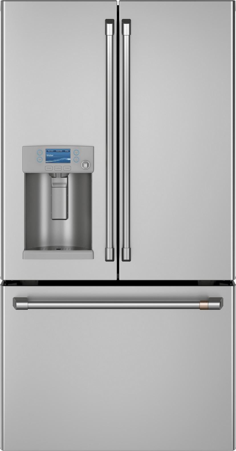 Cafe 36" 22.2 cu.ft. Stainless Steel Counter Depth French Door Refrigerator - Energy Star