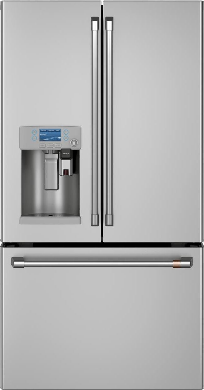 Cafe 36" 22.2 cu.ft. Stainless Steel Counter Depth French Door Refrigerator - Energy Star