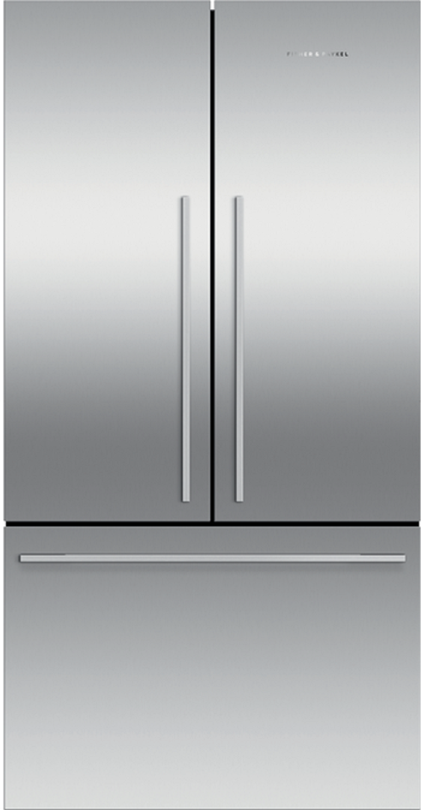Fisher Paykel Series 7 Active Smart 36" 20.1 cu.ft. Stainless Steel with Ice Maker French Door Refrigerator - Energy Star