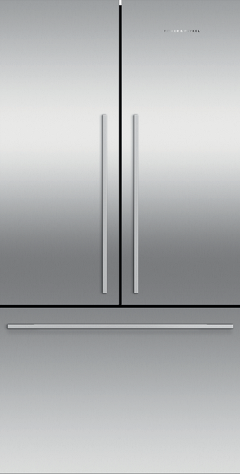 Fisher Paykel Active Smart 36" 20.1 cu.ft. Stainless Steel Counter Depth French Door Refrigerator - Energy Star