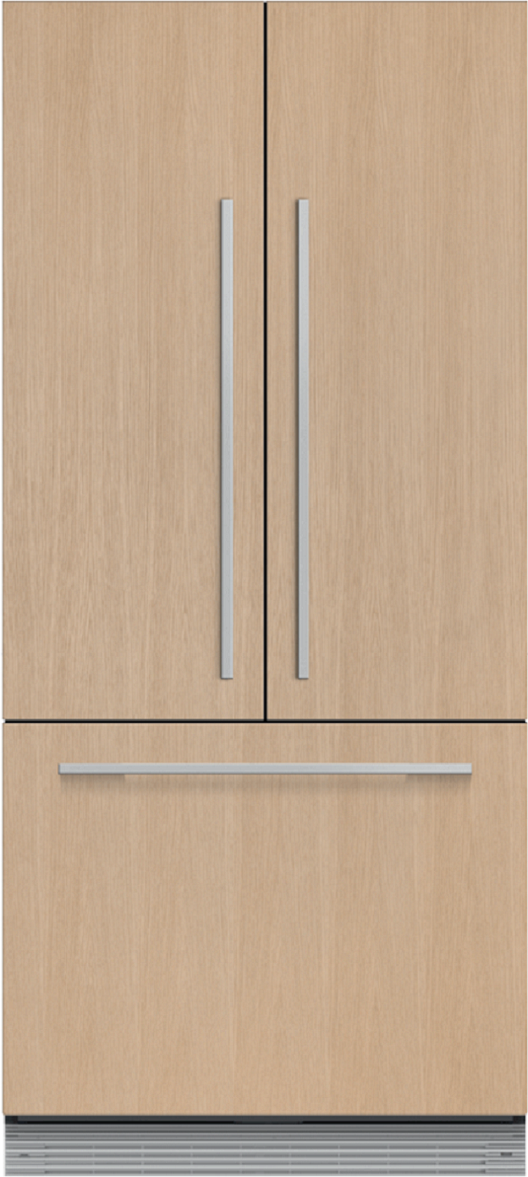 Fisher Paykel Series 7 Integrated 32" 14.7 cu. ft. Custom Panel French Door Refrigerator with Ice Maker - Energy Star