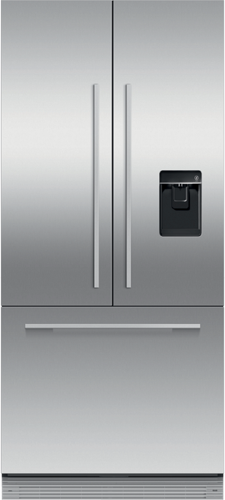 Fisher Paykel Series 7 Integrated 32" 14.7 cu. ft. Custom Panel French Door Refrigerator with Ice Maker & Water dispenser - Energy Star