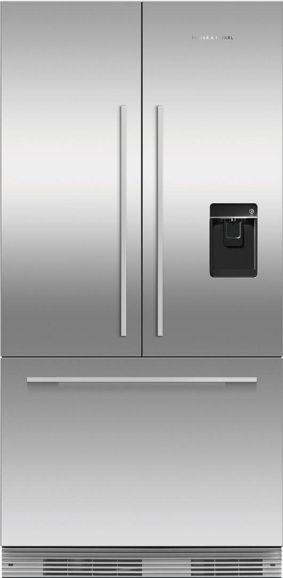 Fisher Paykel Professional 36" 16.8 cu ft Stainless Steel Built-In French Door Refrigerator - Energy Star