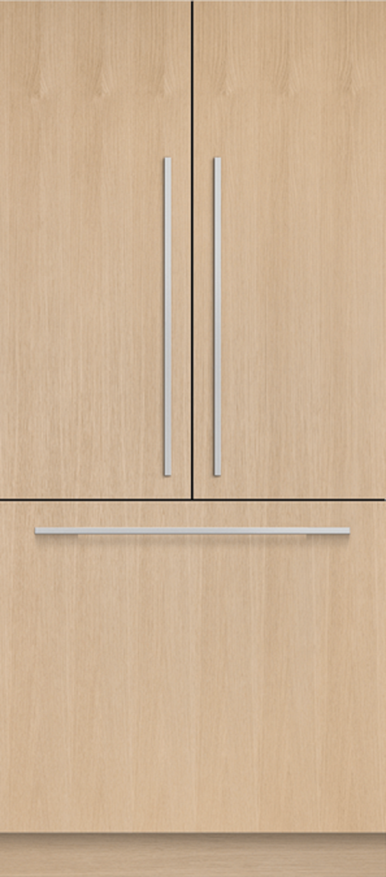 Fisher Paykel 36 Inch Built In Counter Depth French Door Refrigerator