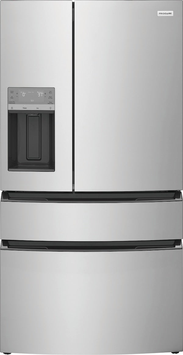 Frigidaire FRMS2733AV 36 Inch Freestanding French Door Refrigerator Brushed Steel