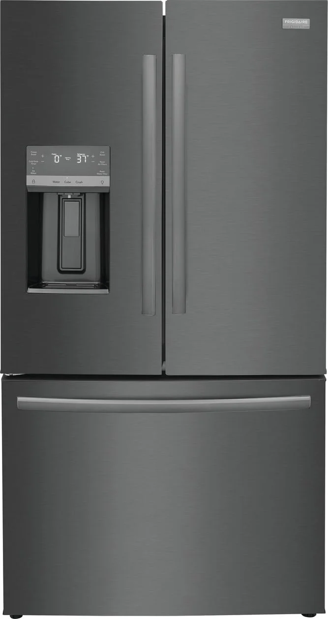 Frigidaire GRFC2353AD Gallery Series 36 Inch Black Stainless Steel Counter Depth French Door Refrigerator
