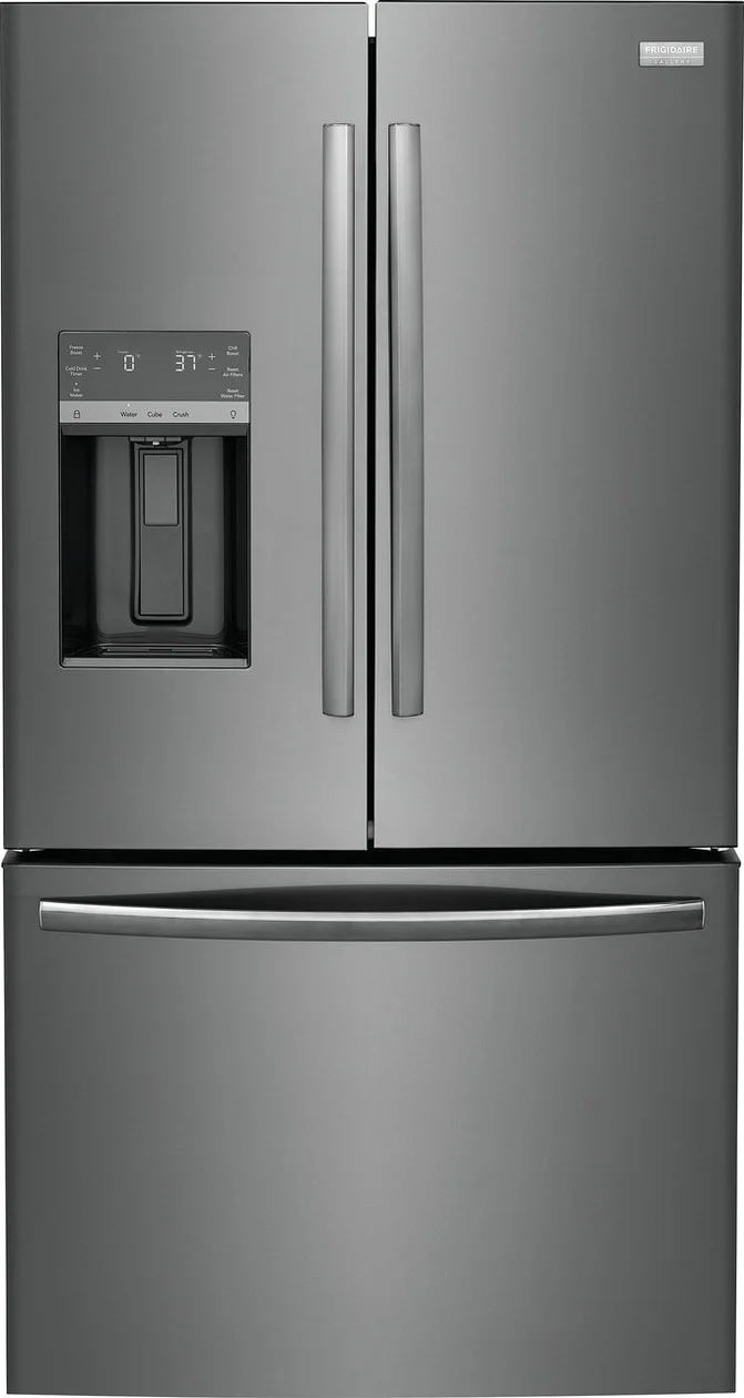 Frigidaire GRFS2853AD Gallery Series 36 Inch Black Stainless Steel French Door Refrigerator