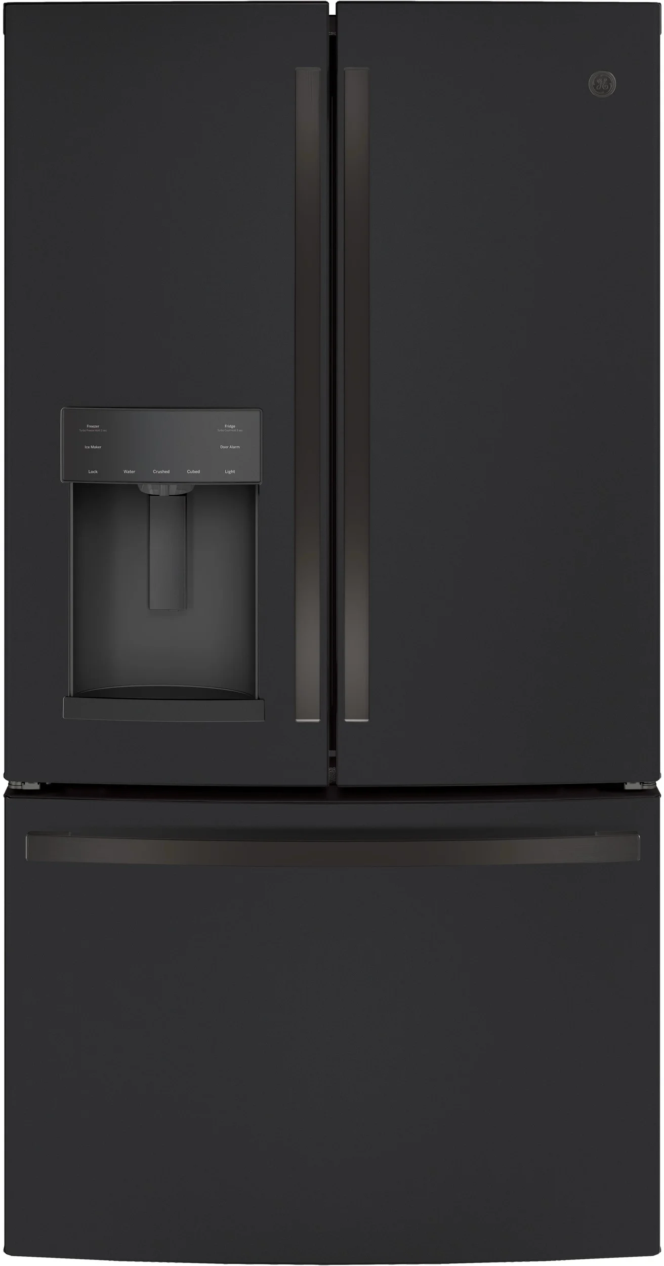 GE GFE28GELDS 36 Inch Black Slate  French Door Refrigerator